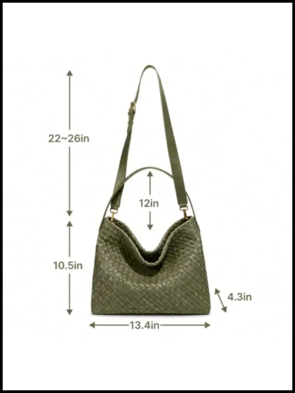 Braided Suede Tote Bag Woven Hobo Shoulder Bag for Work Travel